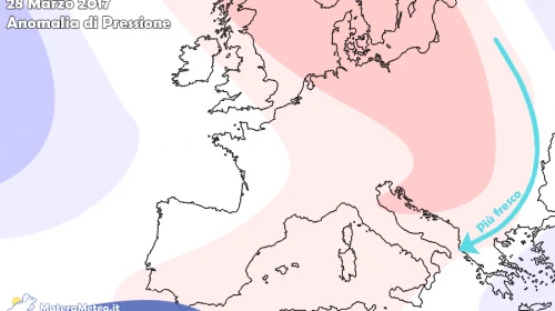 Piccola sfuriata artica: temperature in calo ma Marzo proseguirà con il bel tempo
